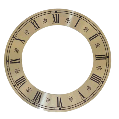 Zahlenreif Zifferblatt für Uhren römische Zahlen (Außen-Ø 150 mm)