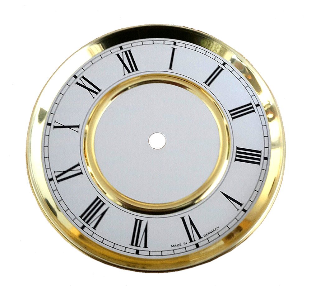 Uhrenziffernblatt  für Regulatoren Kaminuhren aus Uhrmachernachlass 17bu17 