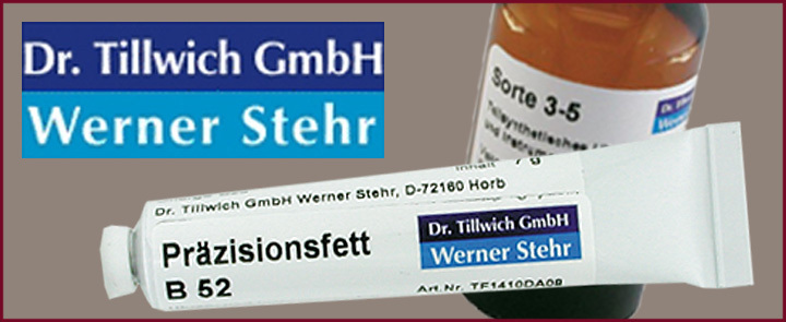 Dr. Tillwich Werner Stehr Uhrenöle