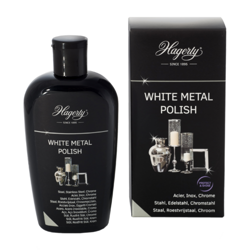 HAGERTY White Metal Polish Lotion for Steel Stainless Steel Chrome 250ml