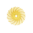 5x DEDECO Sunburst Schleifbürsten Polierbürsten gelb (Ø 22mm P80)