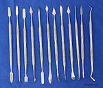 AUGUSTA Modeling Tool Set For Wax Clay Ceramics 12 Shapes